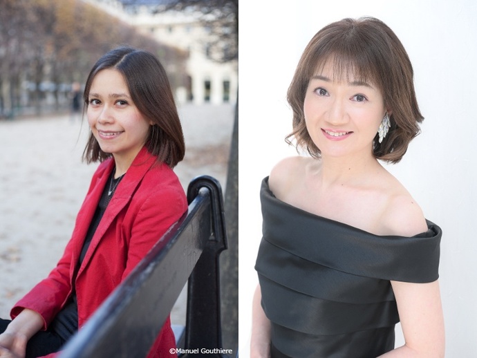 写真：ファニー・クソ―（左）、星川美保子（右）