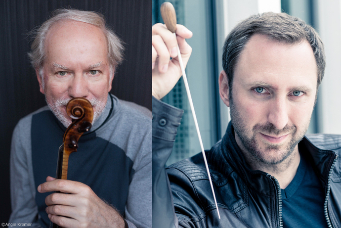 写真：クレーメル、バルケ