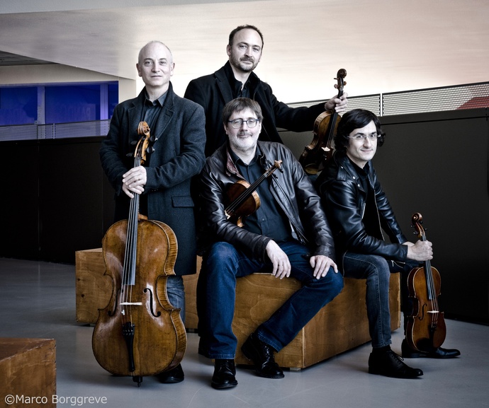 写真：ダネル弦楽四重奏団