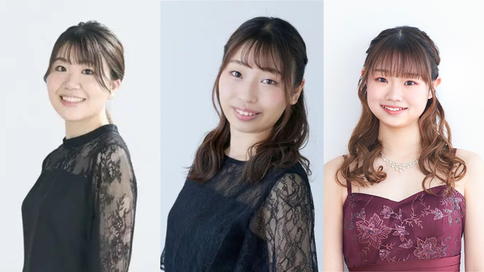 写真:山田恵里菜、佐藤謹然、安達柚季