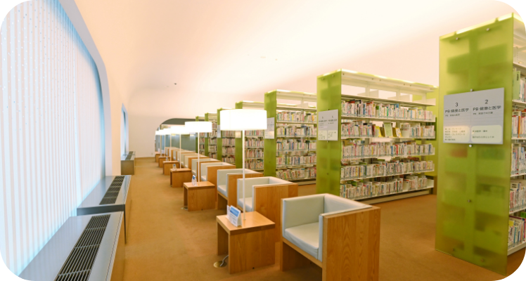 写真：図書館機能