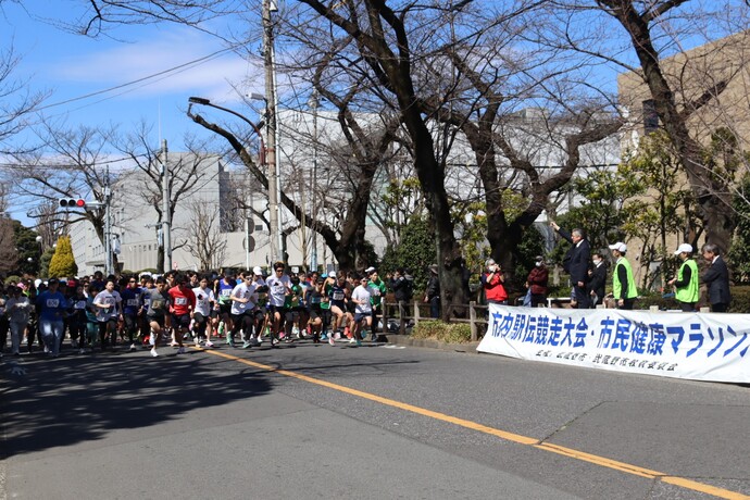 ロードレースの様子