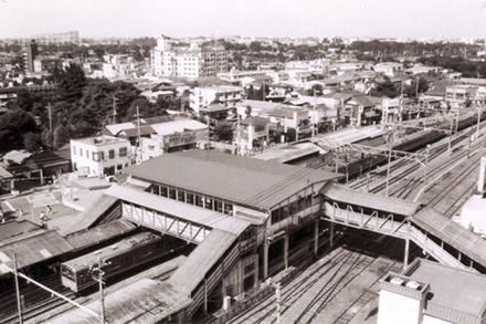 武蔵境駅周辺（1985年）