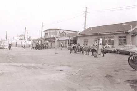 武蔵境駅北口（1965年）