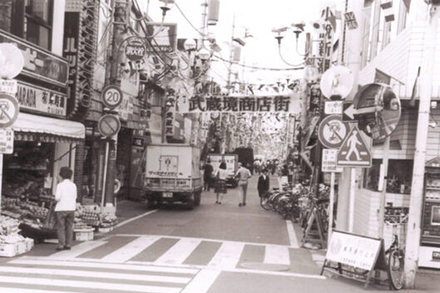 昭和34年武蔵境駅北口（すきっぷ通り）（1959年）