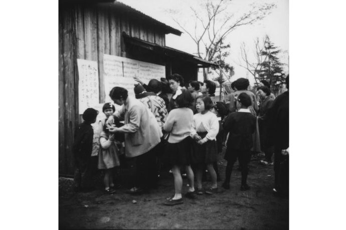 写真：入学式の様子