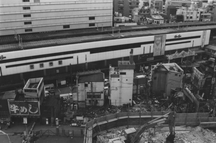 写真：取り壊しの様子