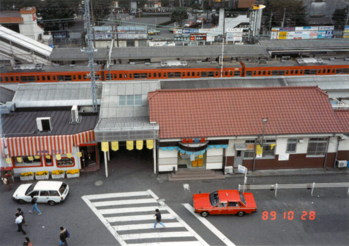 写真：1989年10月28日　武蔵境駅北口