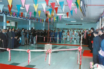 武蔵境駅南北自由通路完成記念式典（1991年）