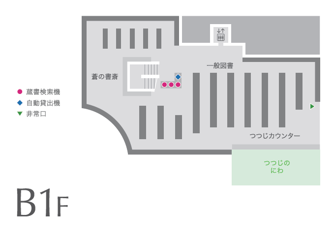 フロア図：地下1階
