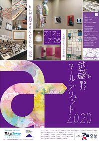 チラシ：武蔵野アール・ブリュット2020