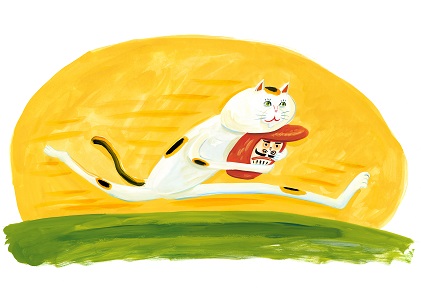 作品:走るまねきねこ