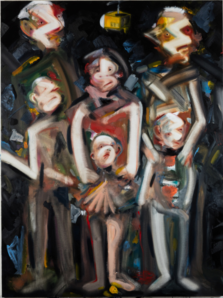 作品:小西紀行 untitled 2015 oil on canvas 194.0×145.5cm