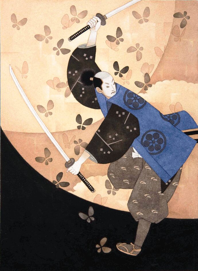 作品:『胡蝶の剣』表紙絵