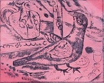 作品:イソップ絵噺 喉の渇いた鳩