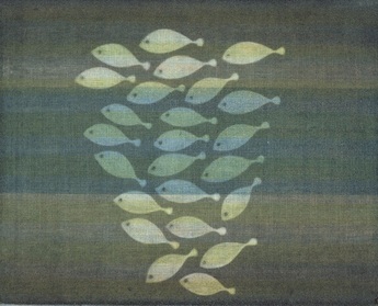 作品:魚の群れ