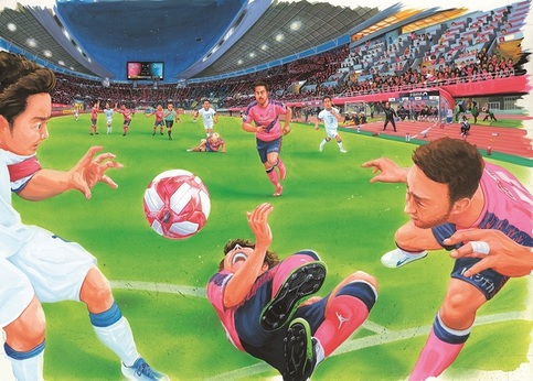 作品:サッカー選手
