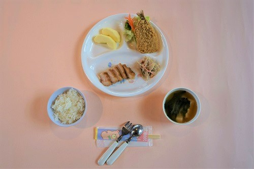 写真：子供夕食メニュー