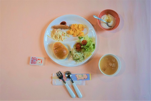写真：子供朝食メニュー