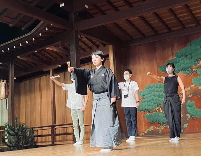 能楽ワークショップイメージ写真