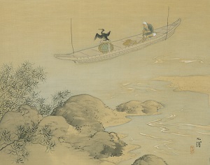 夏の川