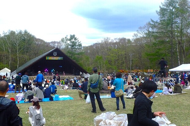 写真:川上村 山菜まつり会場
