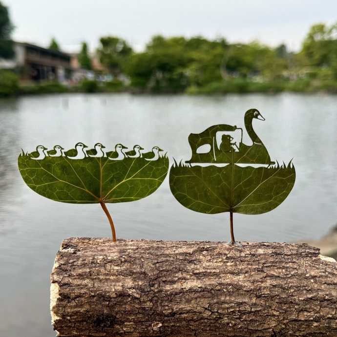 作品:そっちはママじゃないよ、戻って戻って!