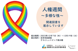 人権週間ポスター画像