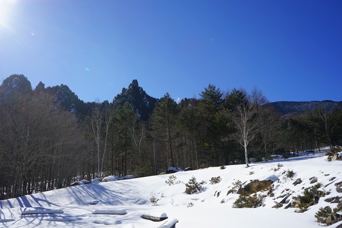 写真:冬の自然の村