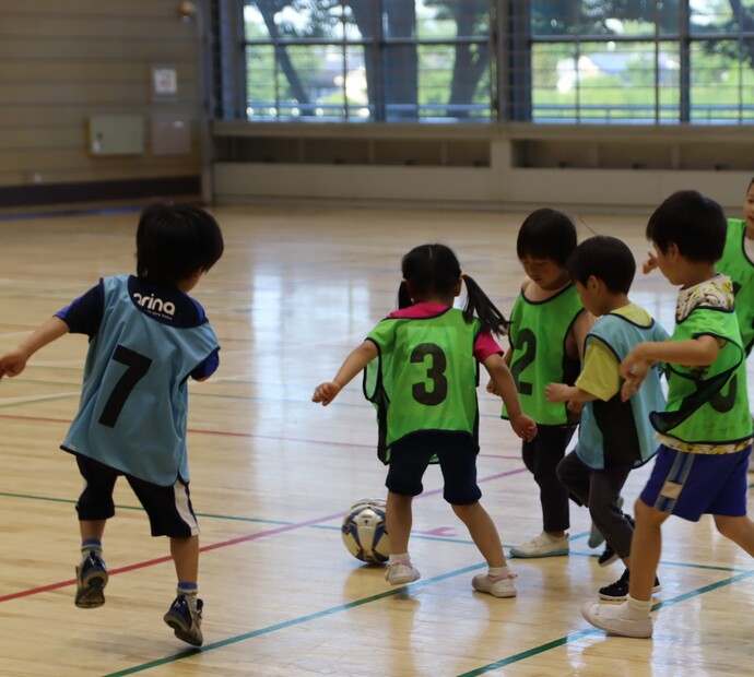 幼児サッカー（1）（2）教室