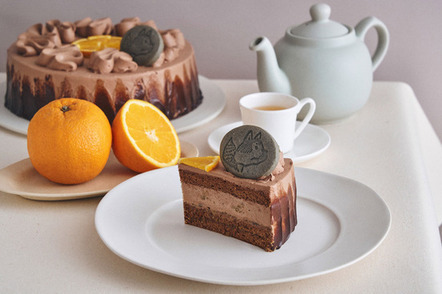 オオカミのケーキ