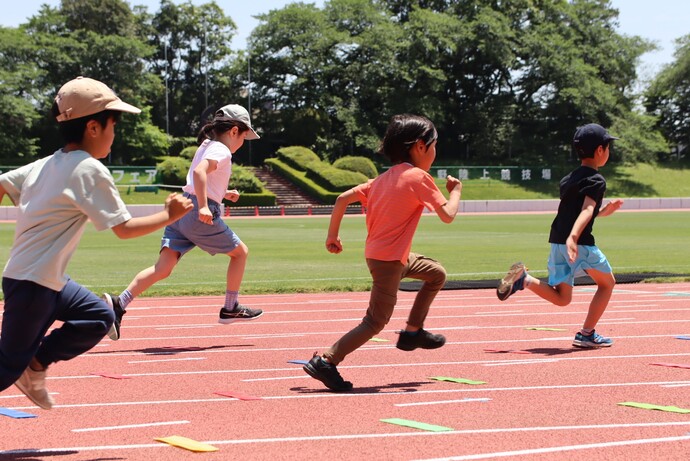運動会対策かけっこ教室(1)(2)